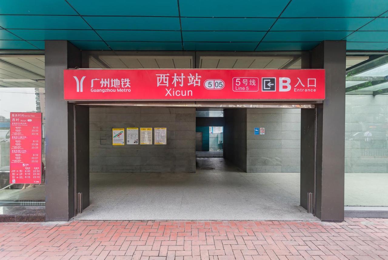 Super 8 Hotel Select Guangzhou Railway Station Xicun Subway Station Экстерьер фото
